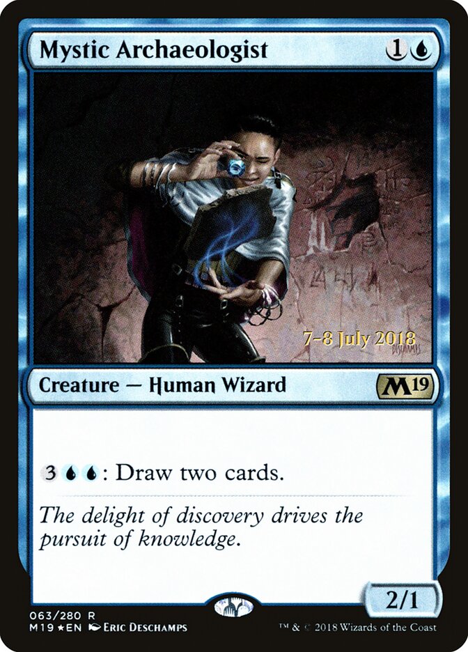 Mystic Archaeologist card front
