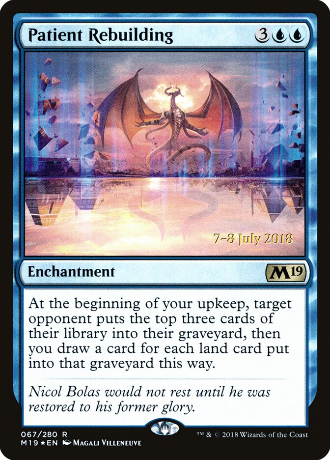 Patient Rebuilding card front