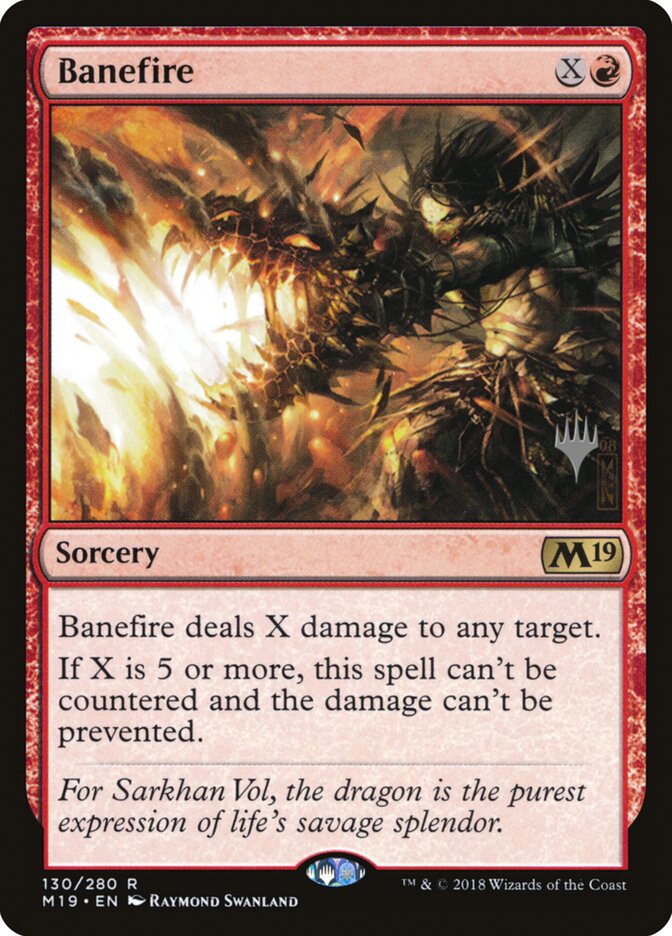 Banefire card front