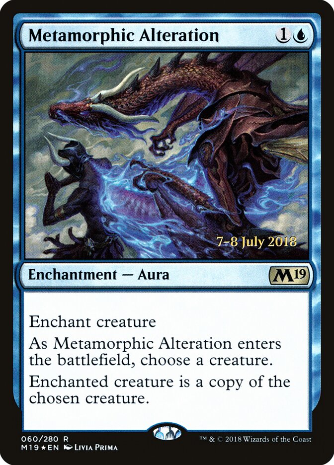 Metamorphic Alteration card front