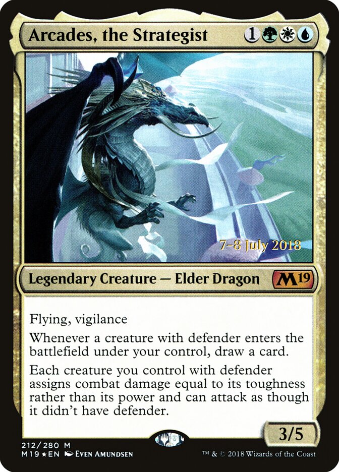 Arcades, the Strategist card front