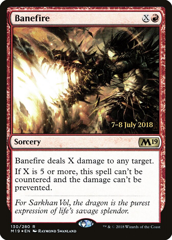 Banefire card front