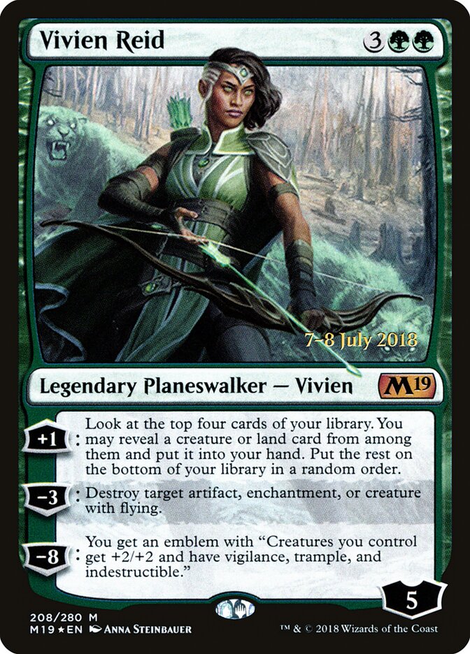 Vivien Reid card front