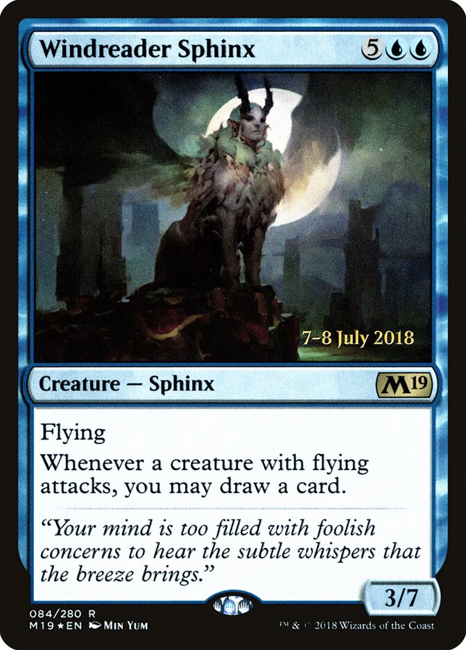 Windreader Sphinx card front