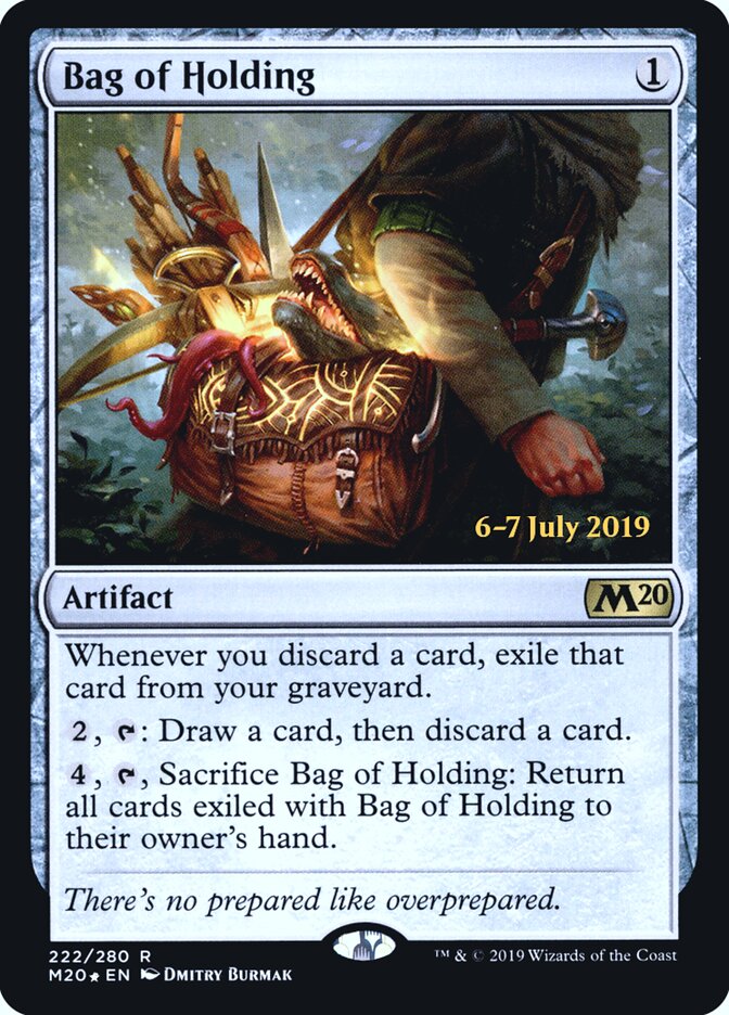 Bag of Holding card front