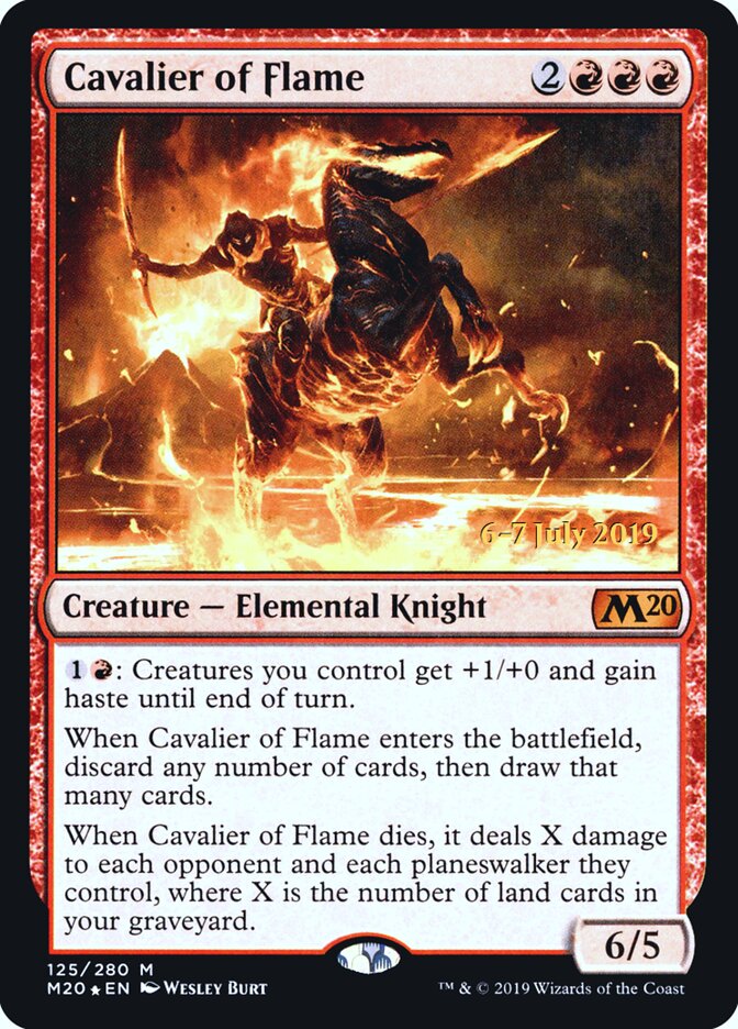 Cavalier of Flame card front