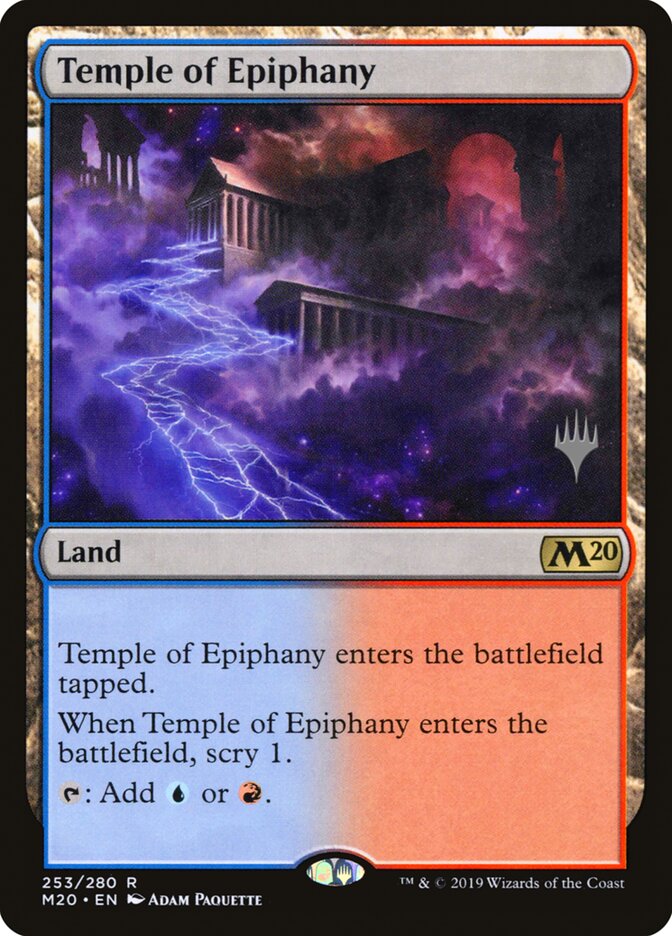Temple of Epiphany card front