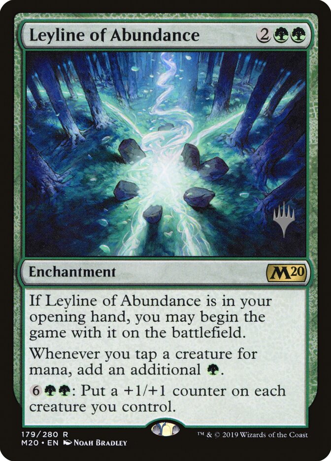 Leyline of Abundance card front