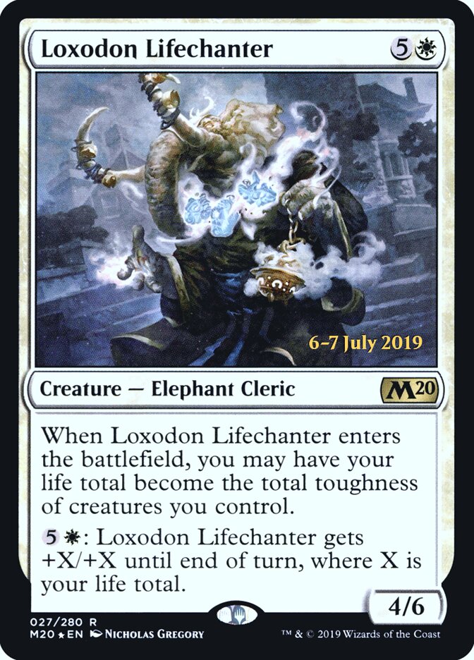 Loxodon Lifechanter card front