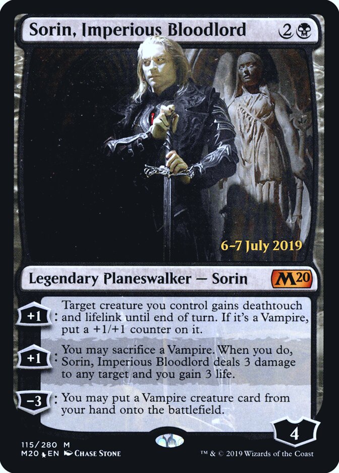 Sorin, Imperious Bloodlord card front