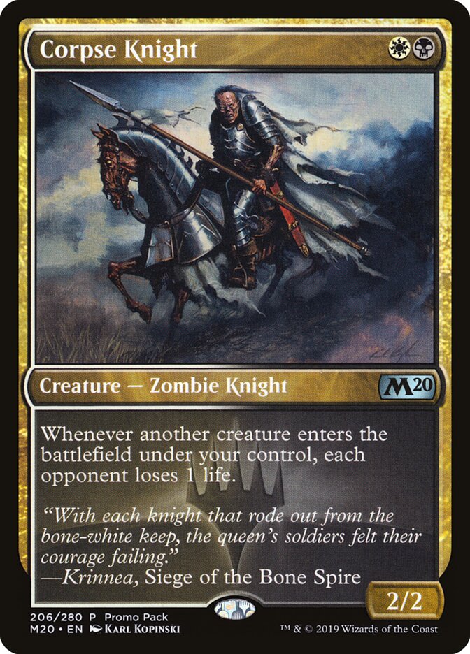 Corpse Knight card front