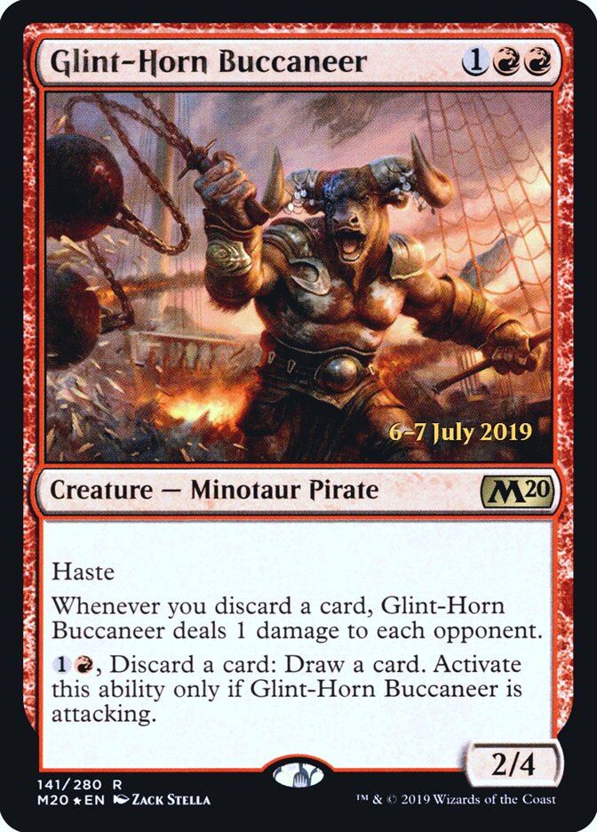 Glint-Horn Buccaneer card front