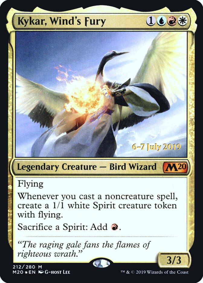 Kykar, Wind's Fury card front