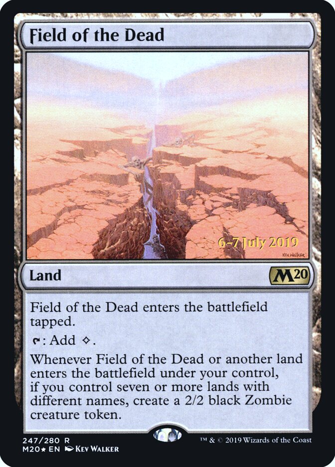 Field of the Dead card front