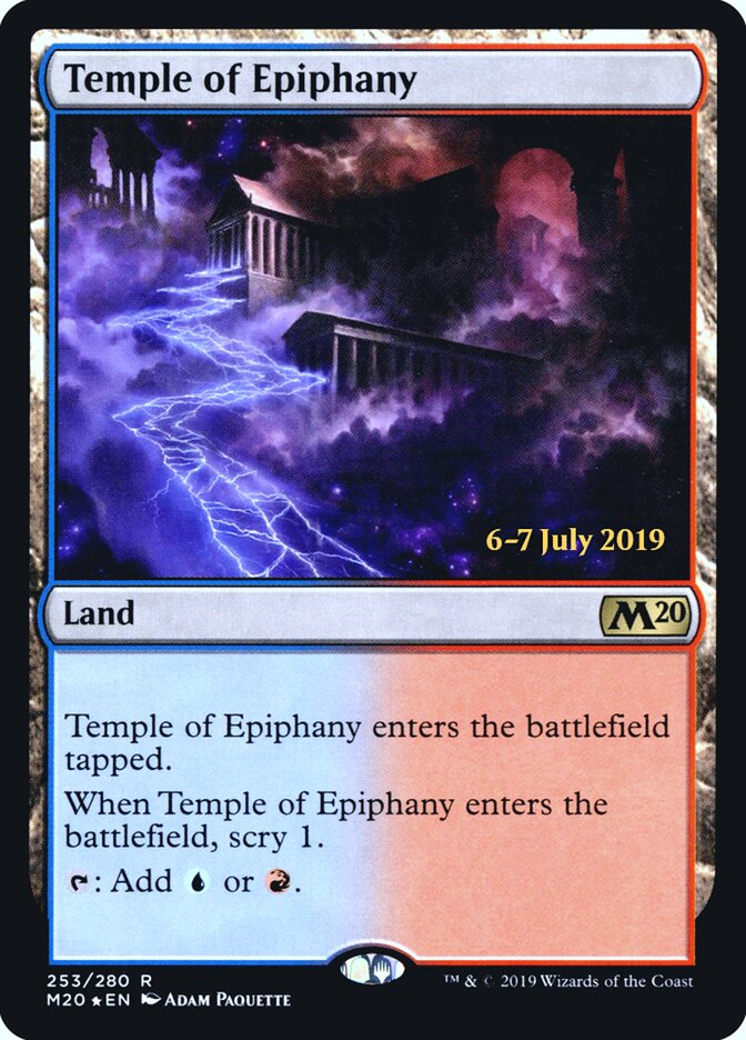 Temple of Epiphany card front