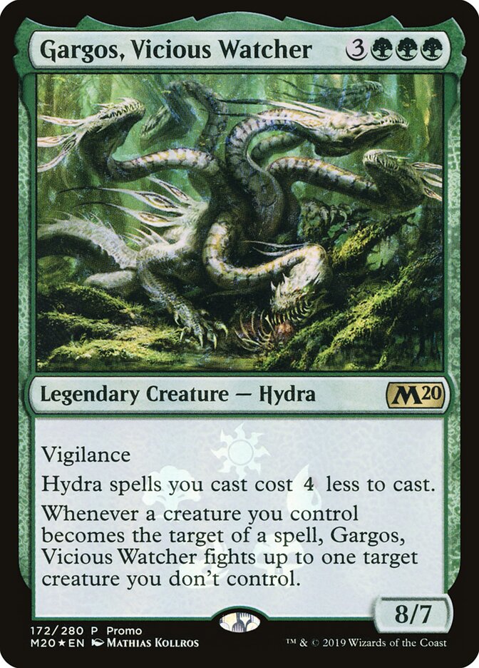 Gargos, Vicious Watcher card front