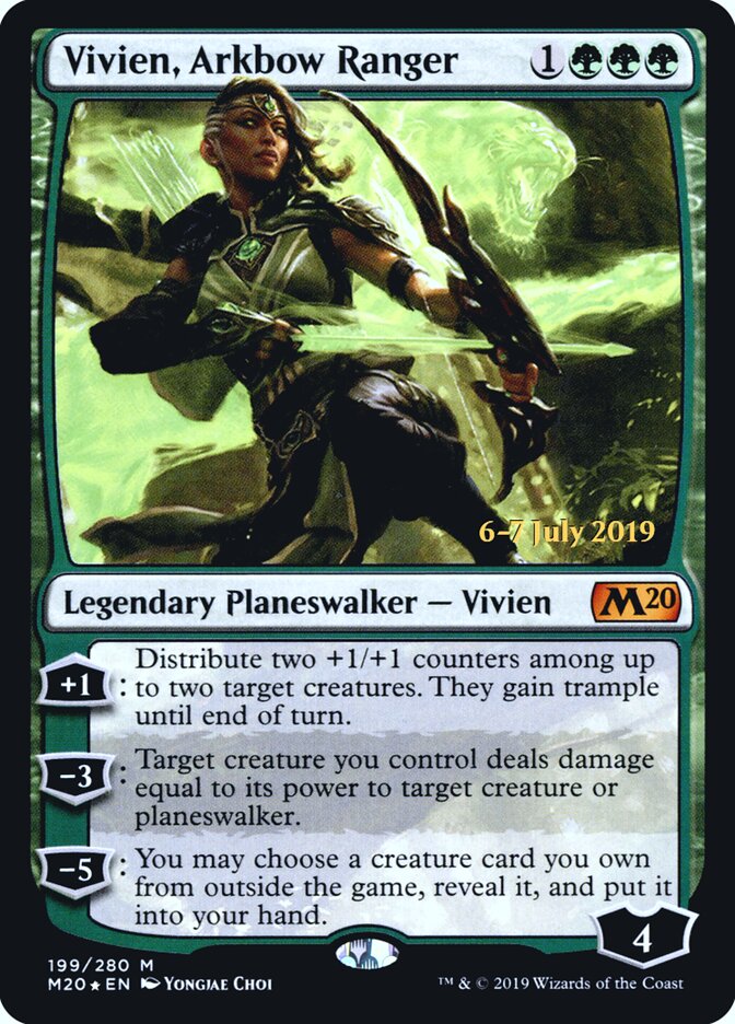 Vivien, Arkbow Ranger card front