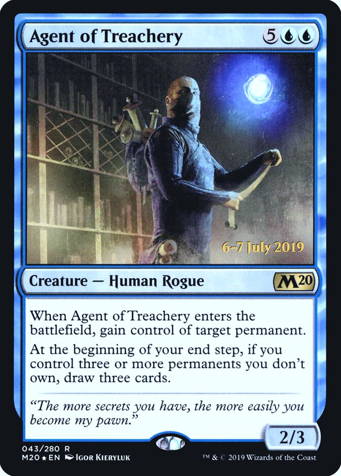 Agent of Treachery card front