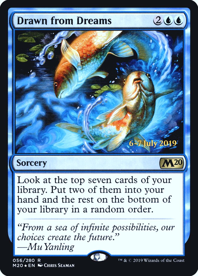 Drawn from Dreams card front