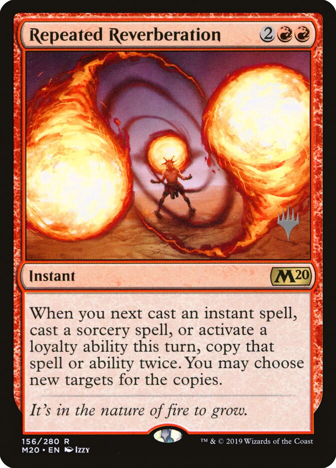 Repeated Reverberation card front