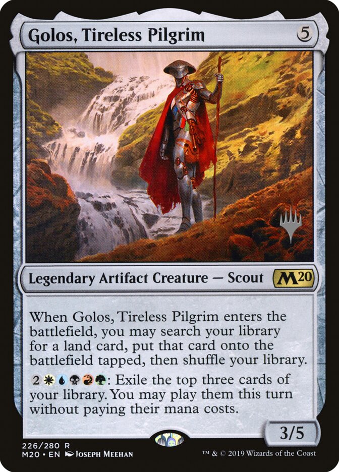 Golos, Tireless Pilgrim card front