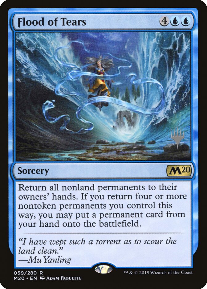 Flood of Tears card front