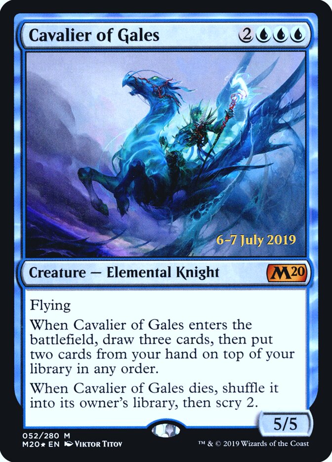Cavalier of Gales card front