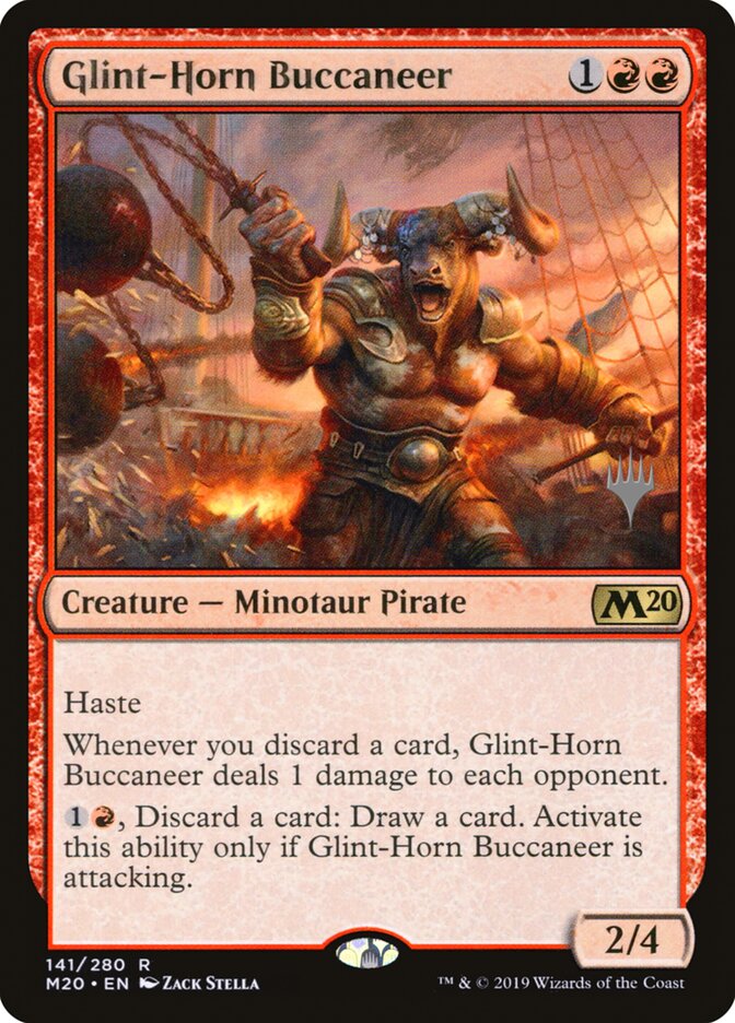 Glint-Horn Buccaneer card front