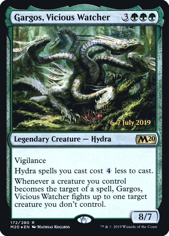 Gargos, Vicious Watcher card front