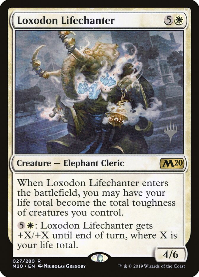Loxodon Lifechanter card front