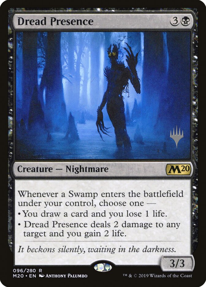 Dread Presence card front