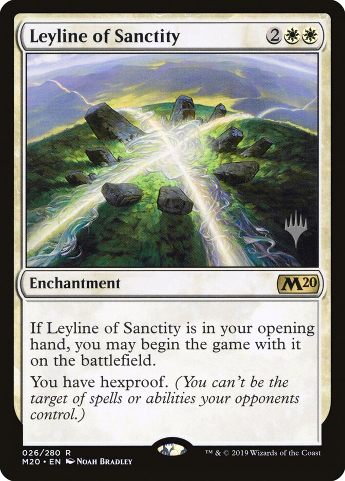 Leyline of Sanctity card front