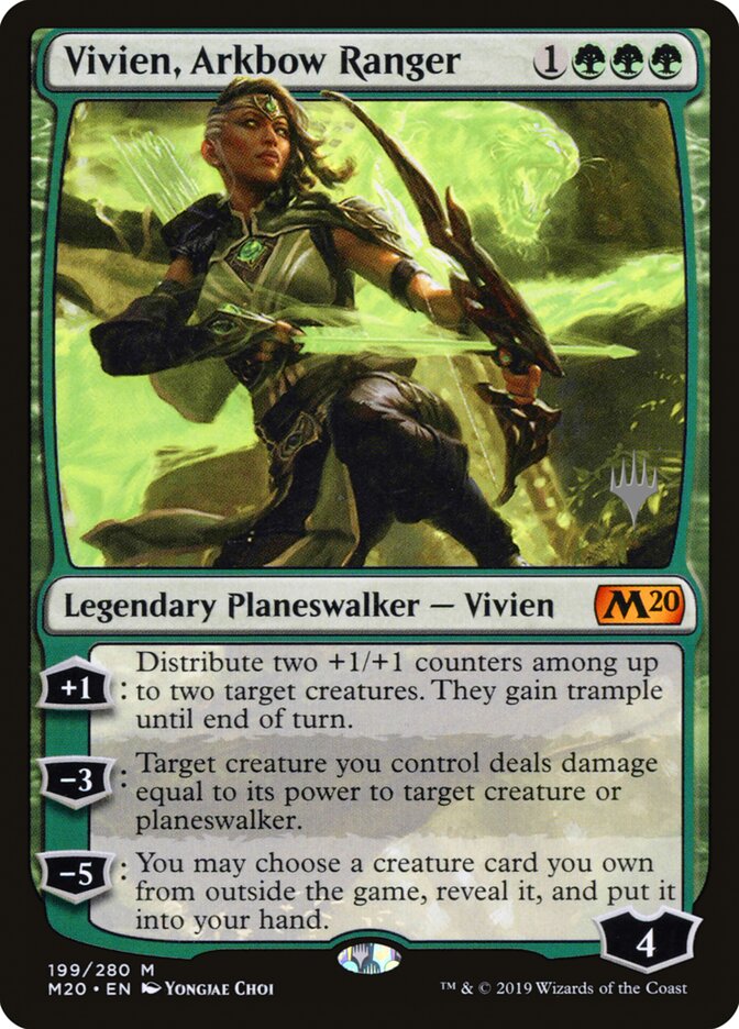Vivien, Arkbow Ranger card front