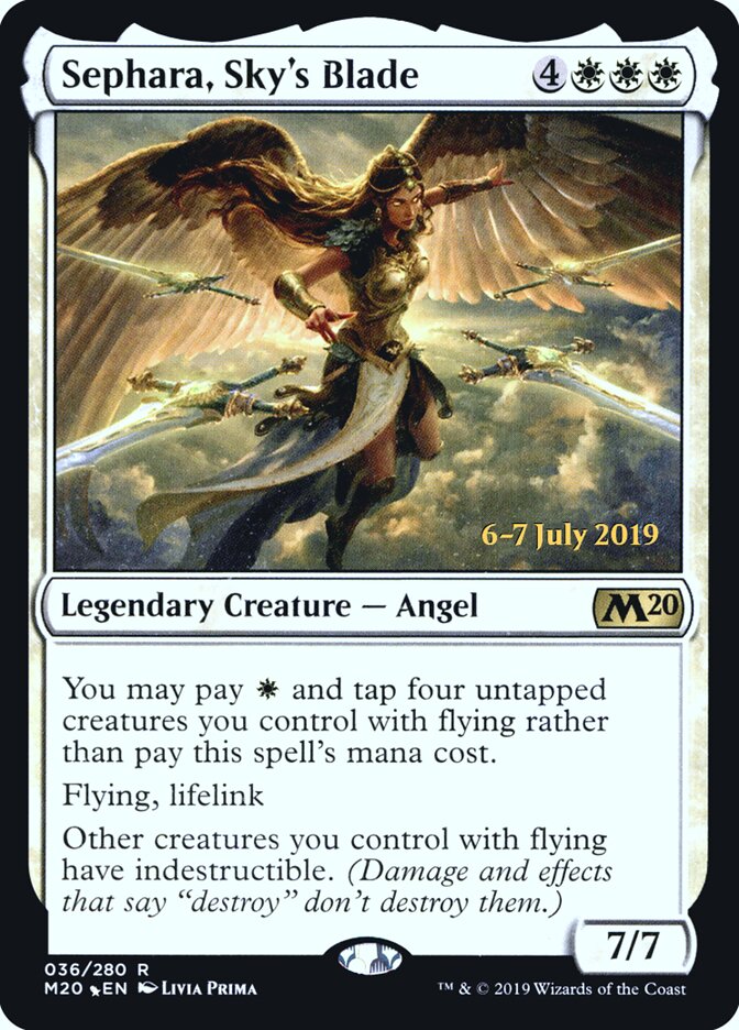 Sephara, Sky's Blade card front