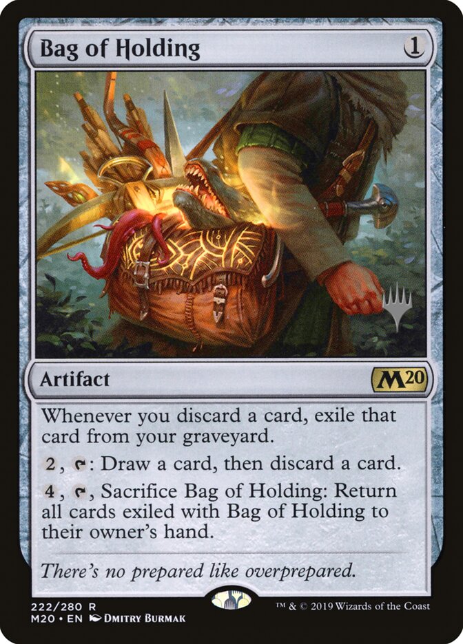 Bag of Holding card front