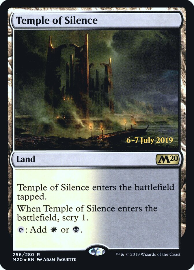 Temple of Silence card front