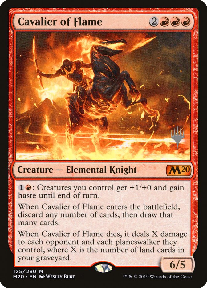 Cavalier of Flame card front