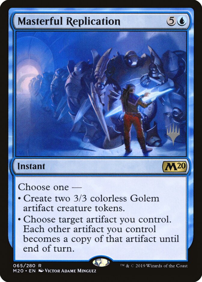 Masterful Replication card front