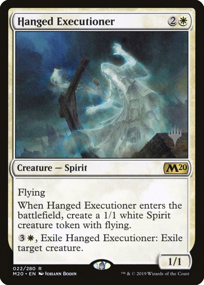 Hanged Executioner card front