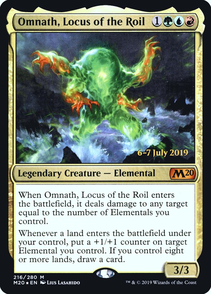 Omnath, Locus of the Roil card front