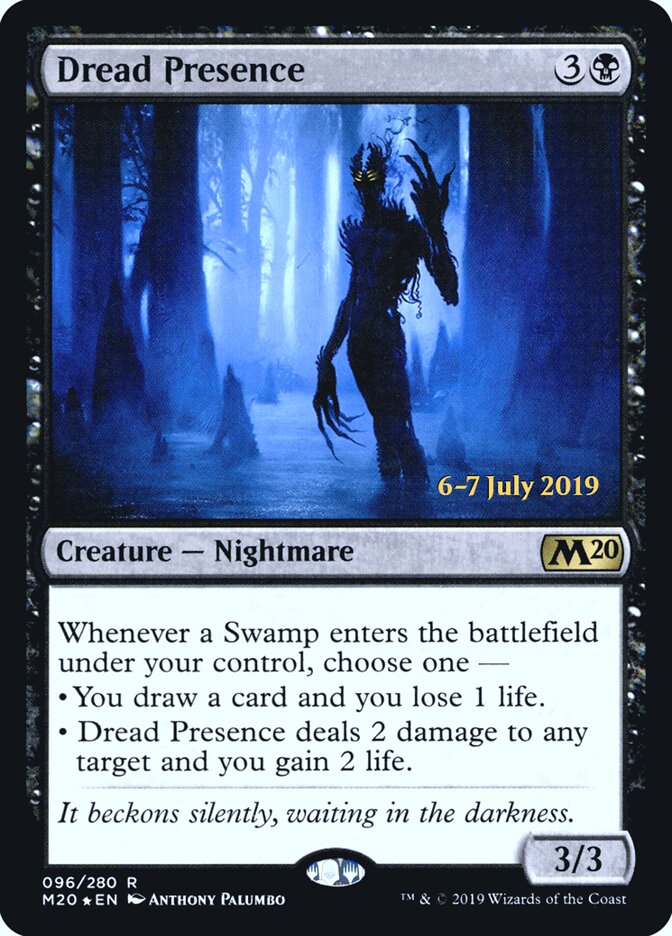Dread Presence card front