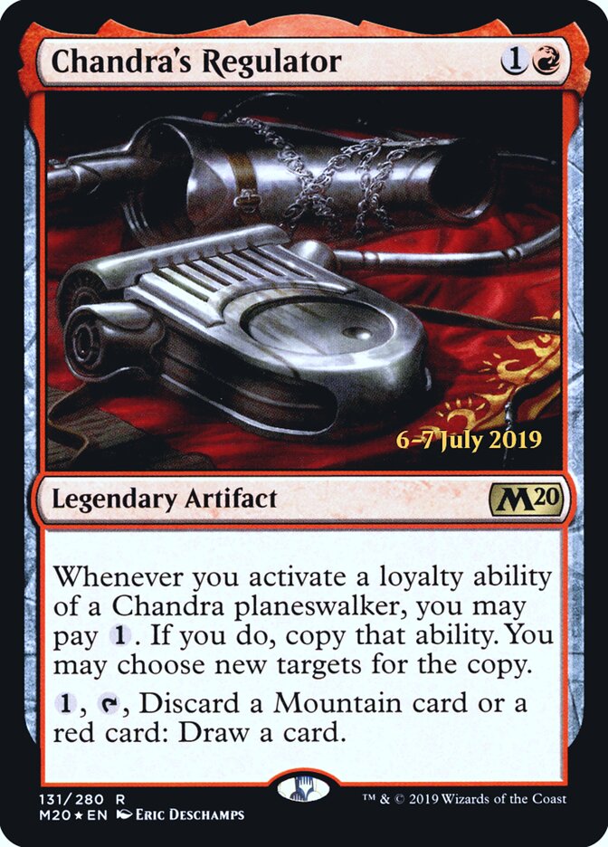 Chandra's Regulator card front