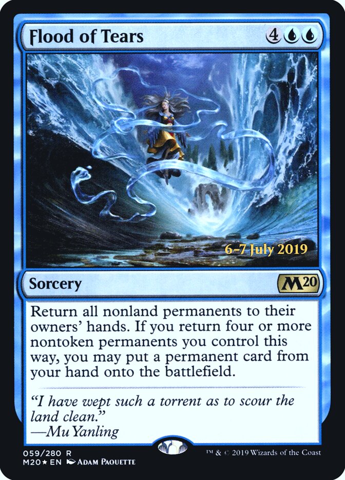 Flood of Tears card front