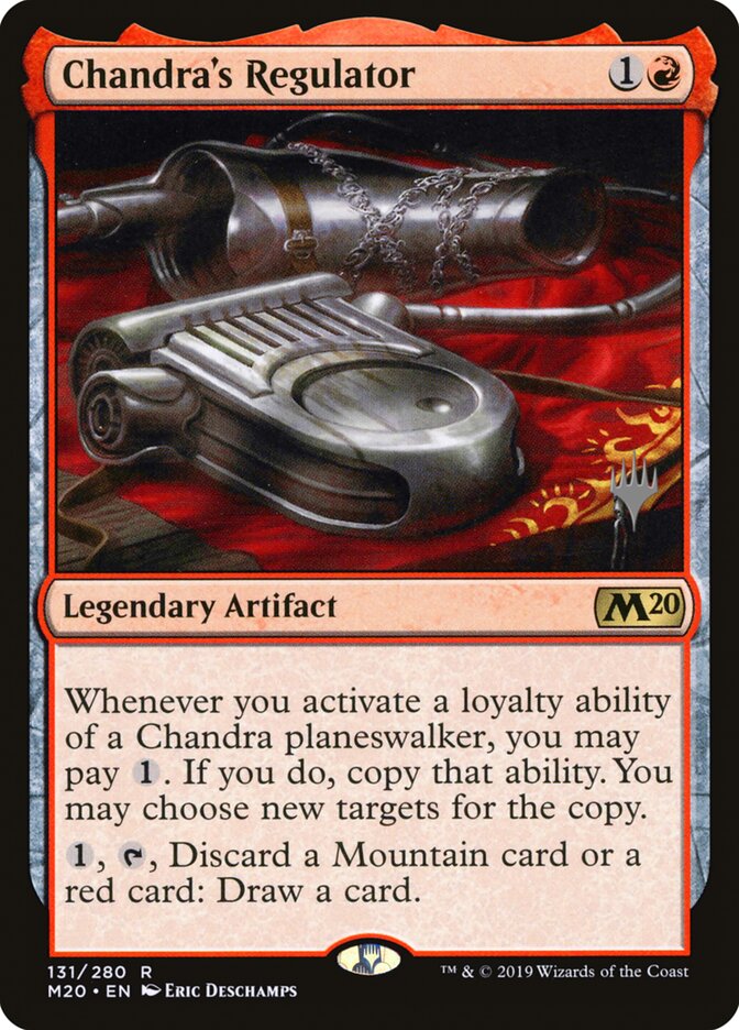 Chandra's Regulator card front
