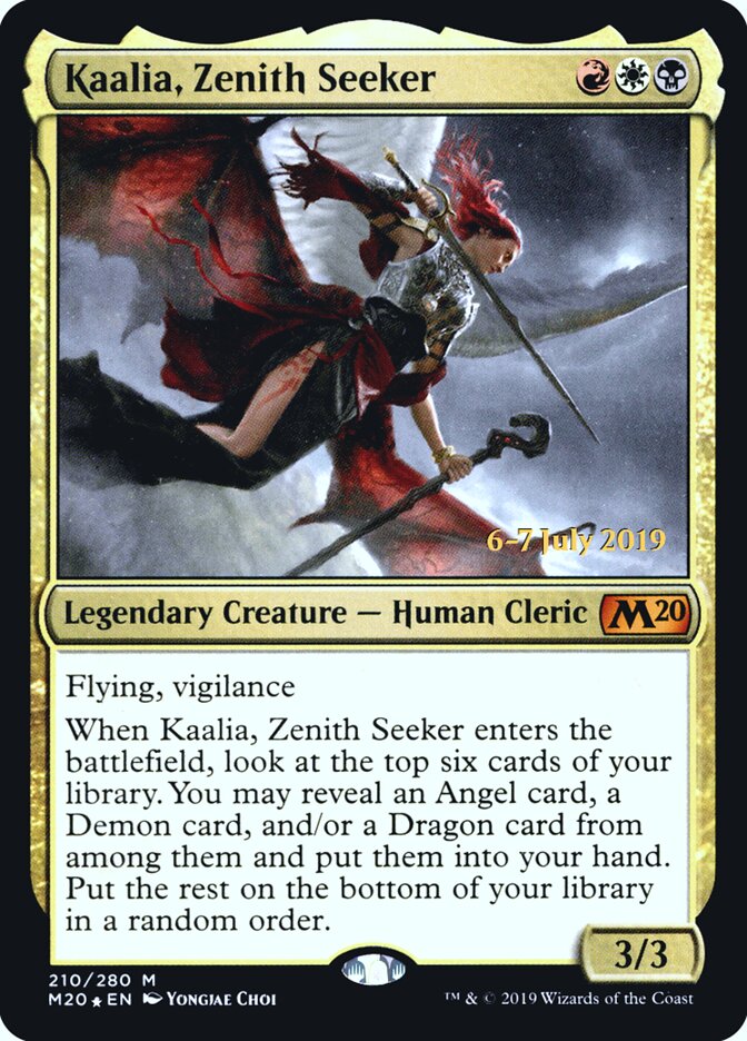 Kaalia, Zenith Seeker card front