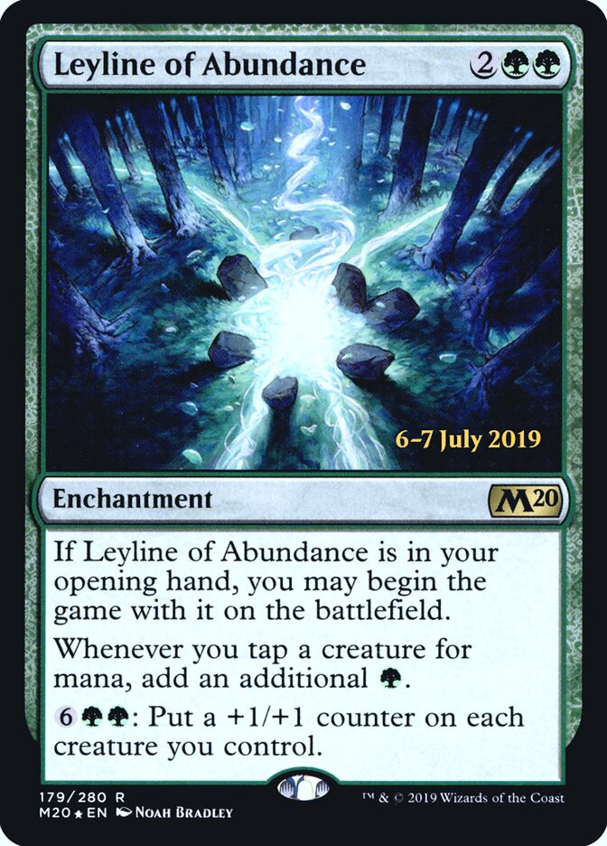 Leyline of Abundance card front