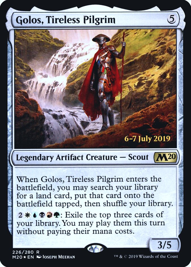Golos, Tireless Pilgrim card front
