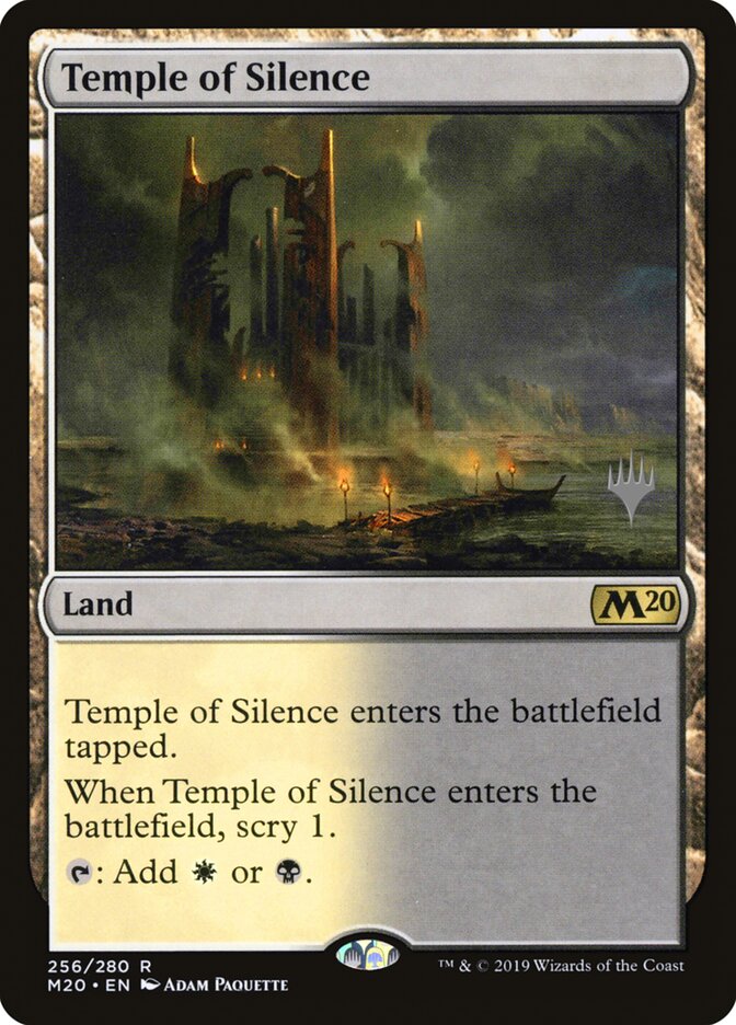 Temple of Silence card front