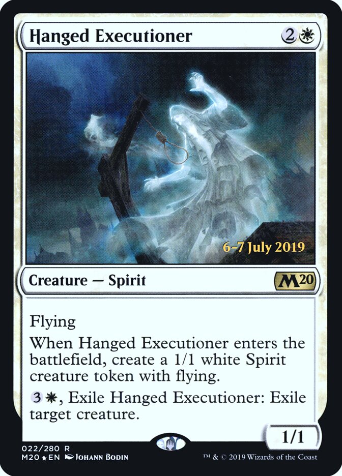 Hanged Executioner card front