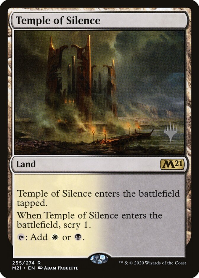 Temple of Silence card front